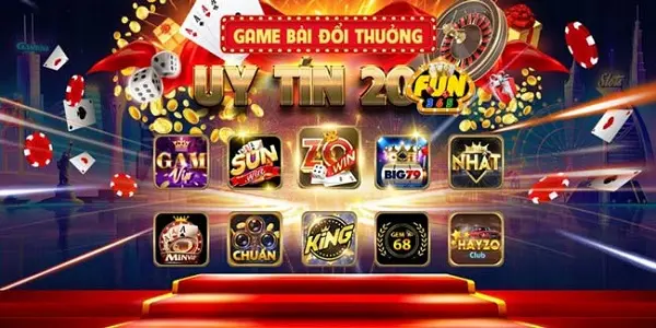 5 nhà cái game bài đổi thưởng trực tuyến uy tín nhất Việt Nam