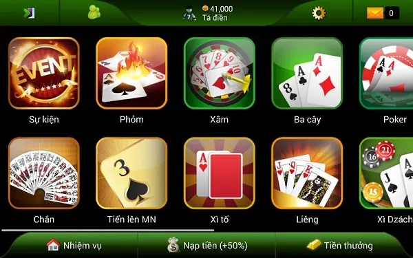 Top game đánh bài online miễn phí được ưa chuộng tại Việt Nam