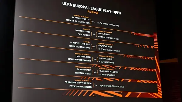 Vòng 18 Europa League Manchester United sẽ gặp đối thủ nào