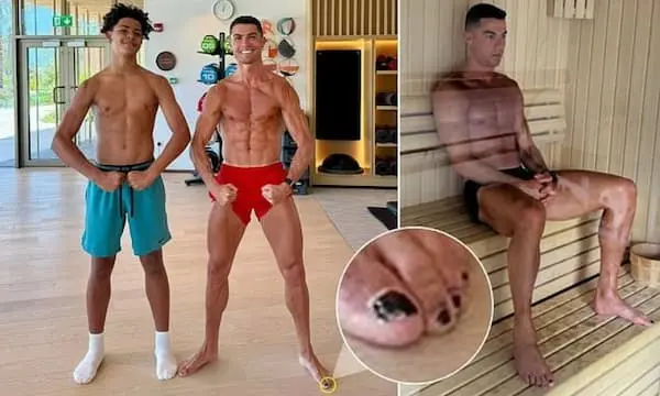 Cristiano Ronaldo và bí kíp giữ vững phong độ bằng… sơn móng