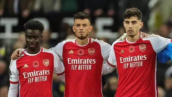 Saka, Martinelli, White trở lại – Arsenal tập trung toàn lực vào C1?